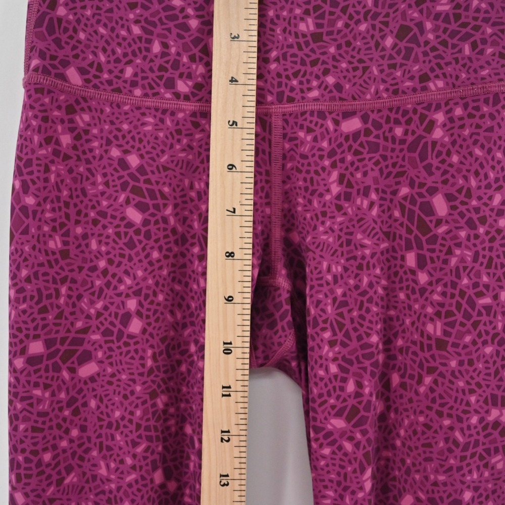 Lululemon High Times Pants Womens Size 2 Paradise Geo Regal Plum Leggings Mosaic - Picture 4 of 8